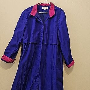 KRISTEN BLAKE VINTAGE RAINCOAT SIZE 12